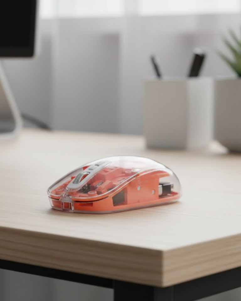 Minimal Tasarımlı Kablosuz Mouse Günlük ve Ofis Kullanımı - Lisinya