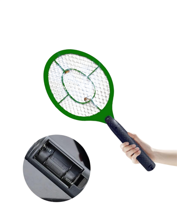 Yüksek Gerilimli Elektronik Sinek Öldürücü – Pil ile Çalışan, Güvenlik Izgaralı - Lisinya