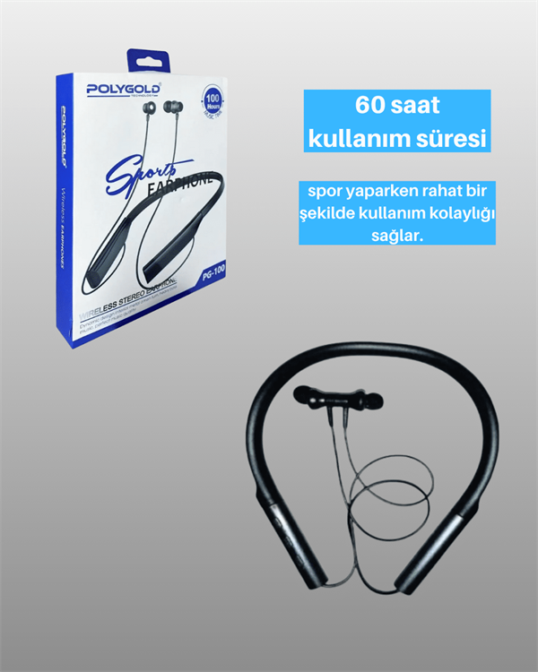PG-100 Kablosuz Bluetooth Kulaklık - Lisinya