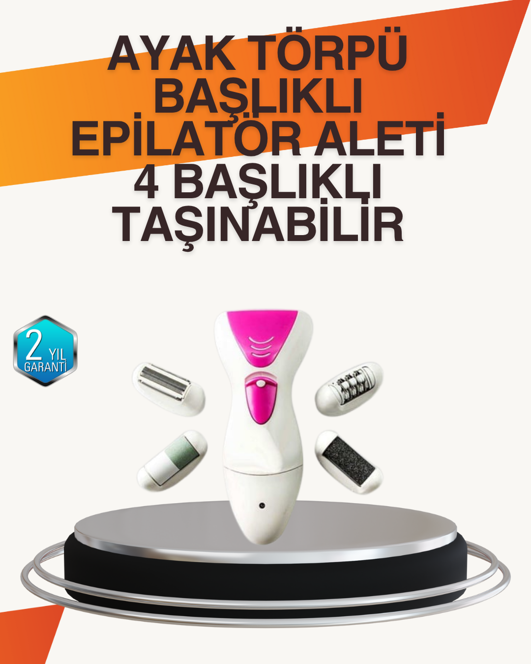4 Fonksiyonlu Epilasyon ve Tırnak Bakım Makinesi - Lisinya