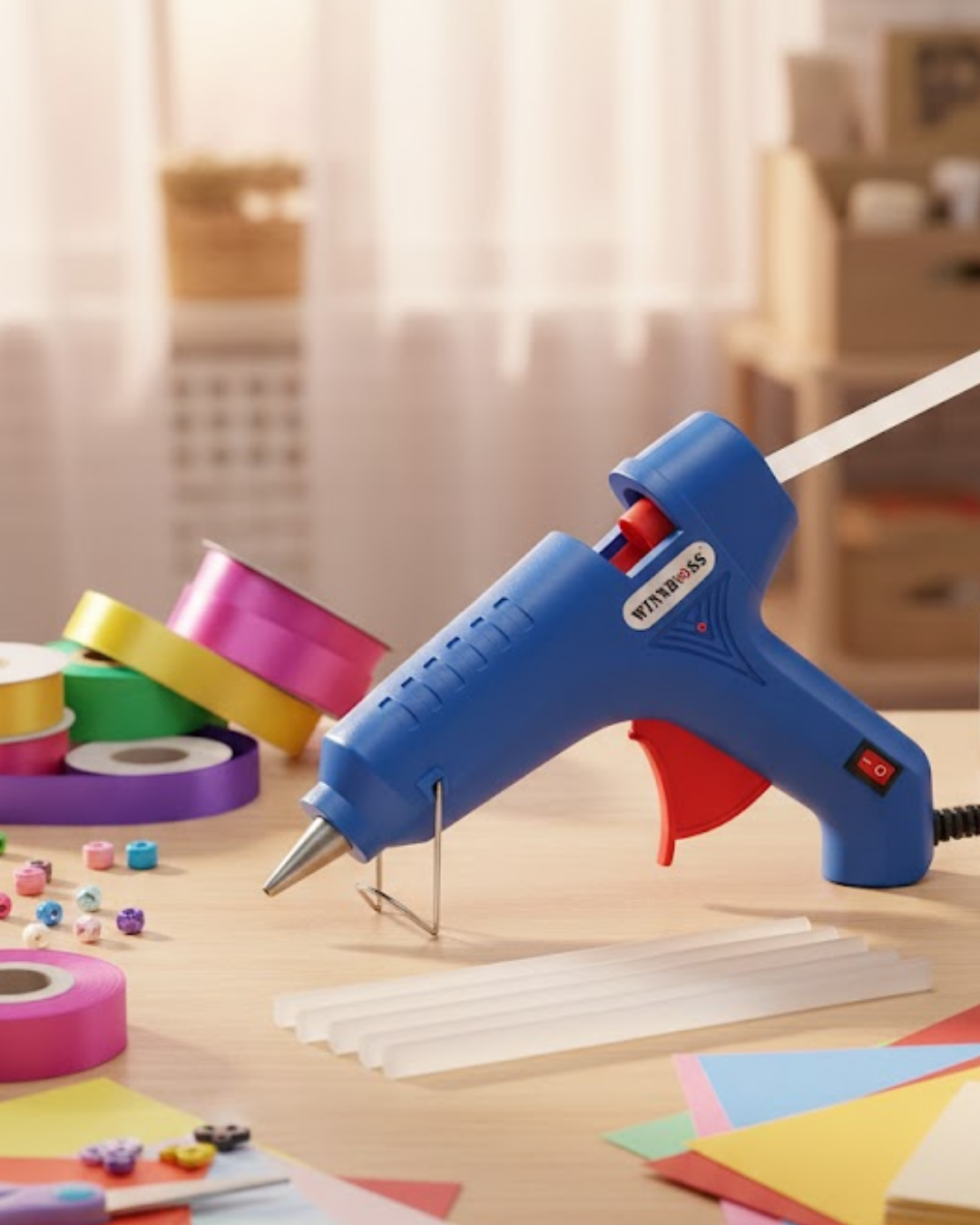11 mm Silikon Uyumlu 80 W Güçlü Silikon Tabancası 5 Adet Silikon Hediyeli - Lisinya