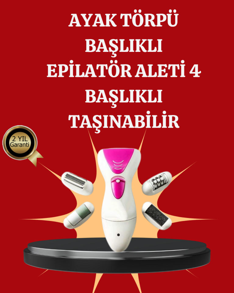 Çok Amaçlı Kadın Bakım Seti Epilasyon ve Törpü - Lisinya