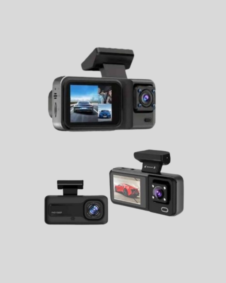 Park Modlu 3 Kameralı Araç Kayıt Cihazı 1080P Ön Kamera 2’’ Ekran - Lisinya