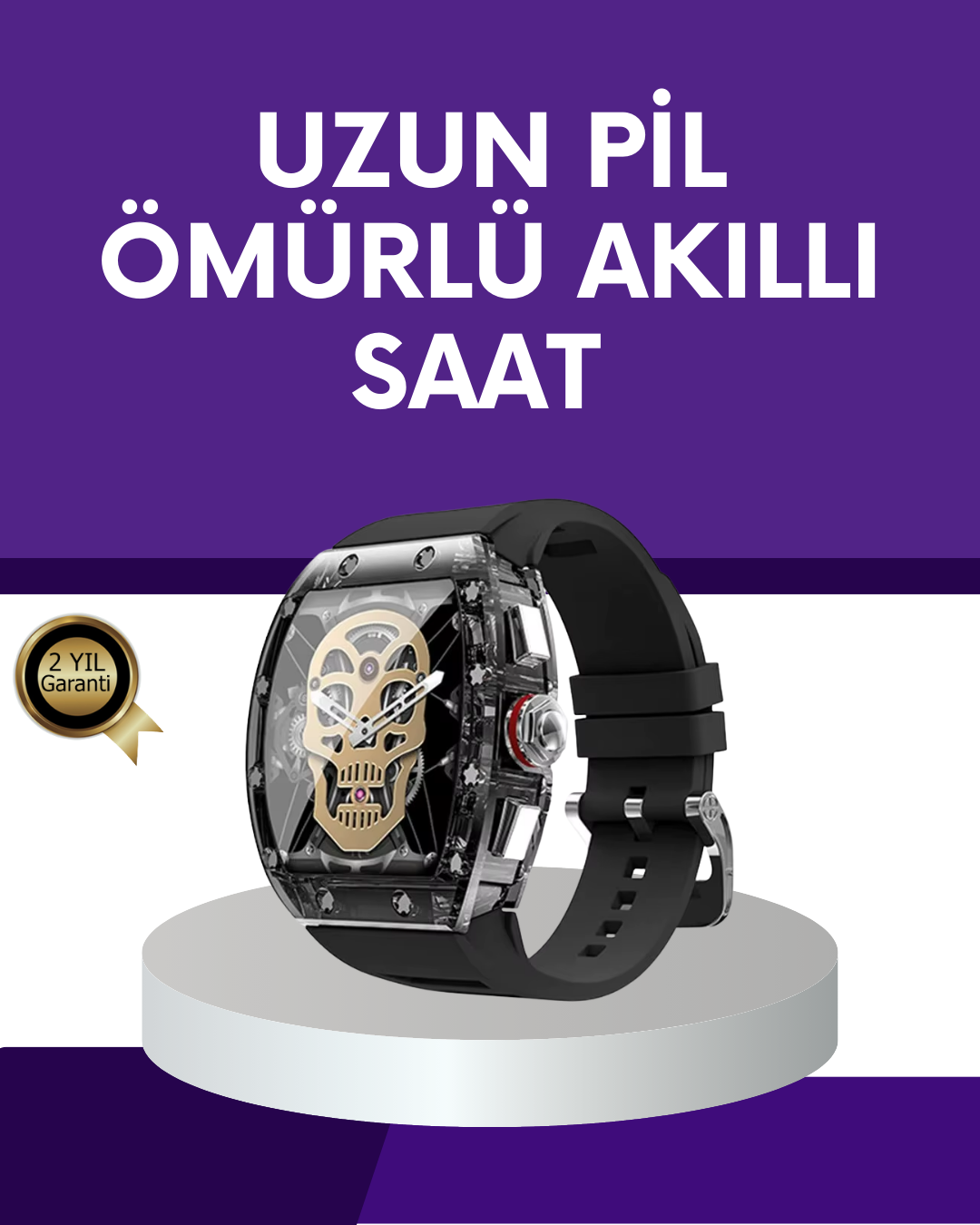 GPS ve NFC Özellikli Akıllı Saat iOS Android Uyumlu - YamanHobi