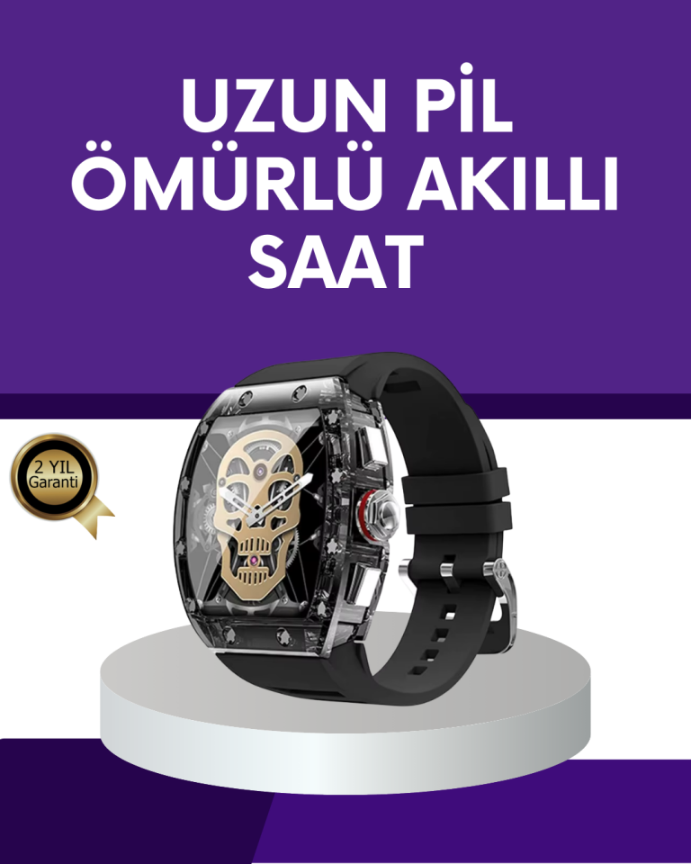 GPS ve NFC Özellikli Akıllı Saat iOS Android Uyumlu - YamanHobi