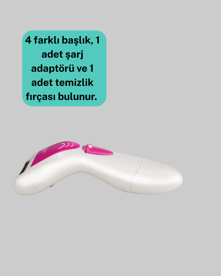 4 Başlıklı Kablosuz Şarjlı Epilasyon Cihazı - Lisinya