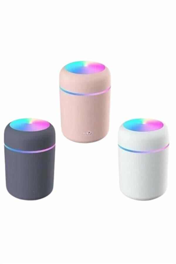 Hava Nemlendirici Buhar Makinesi Led Işıklı USB Dekoratif Nemlendirici - Lisinya