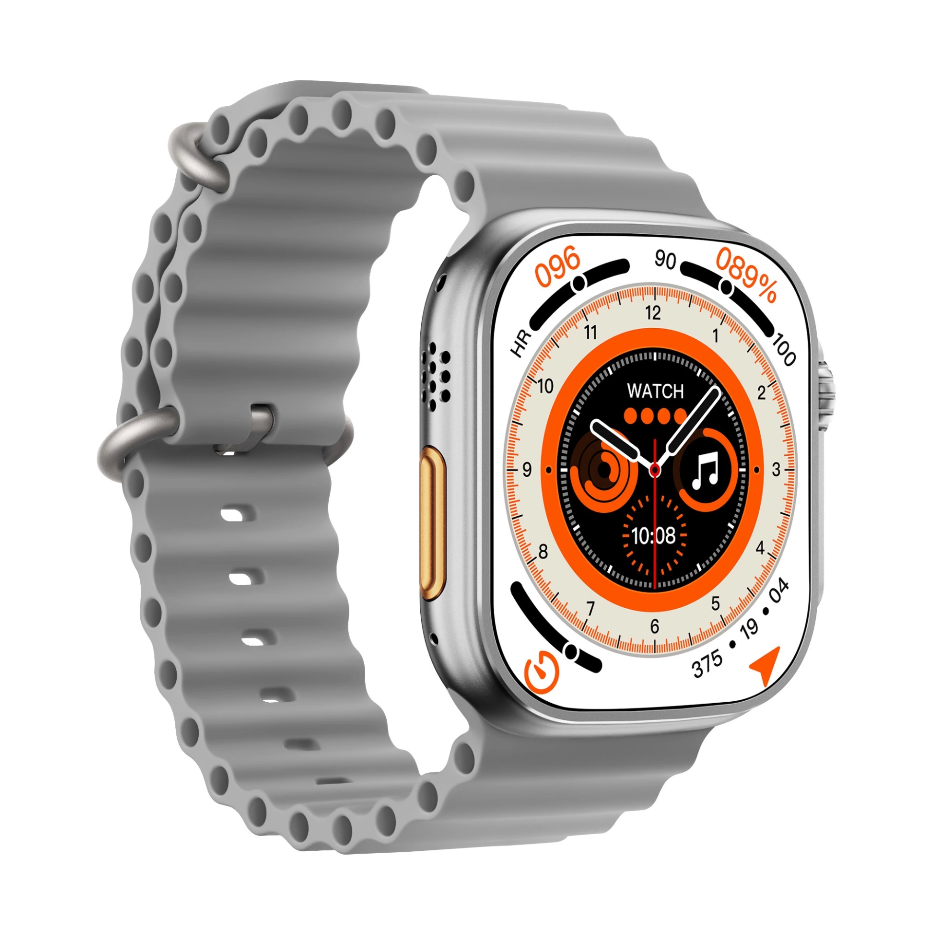 Ws28 Ultra 49mm Siri Tansiyon Ateş Nabız Ölçer Akıllı Saat ( Lisinya )