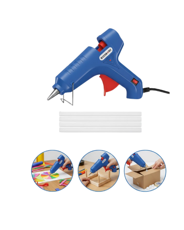 Hobi ve Tamir İşleri İçin 60 W Silikon Tabancası 11 mm 5 Silikon Hediyeli - Lisinya