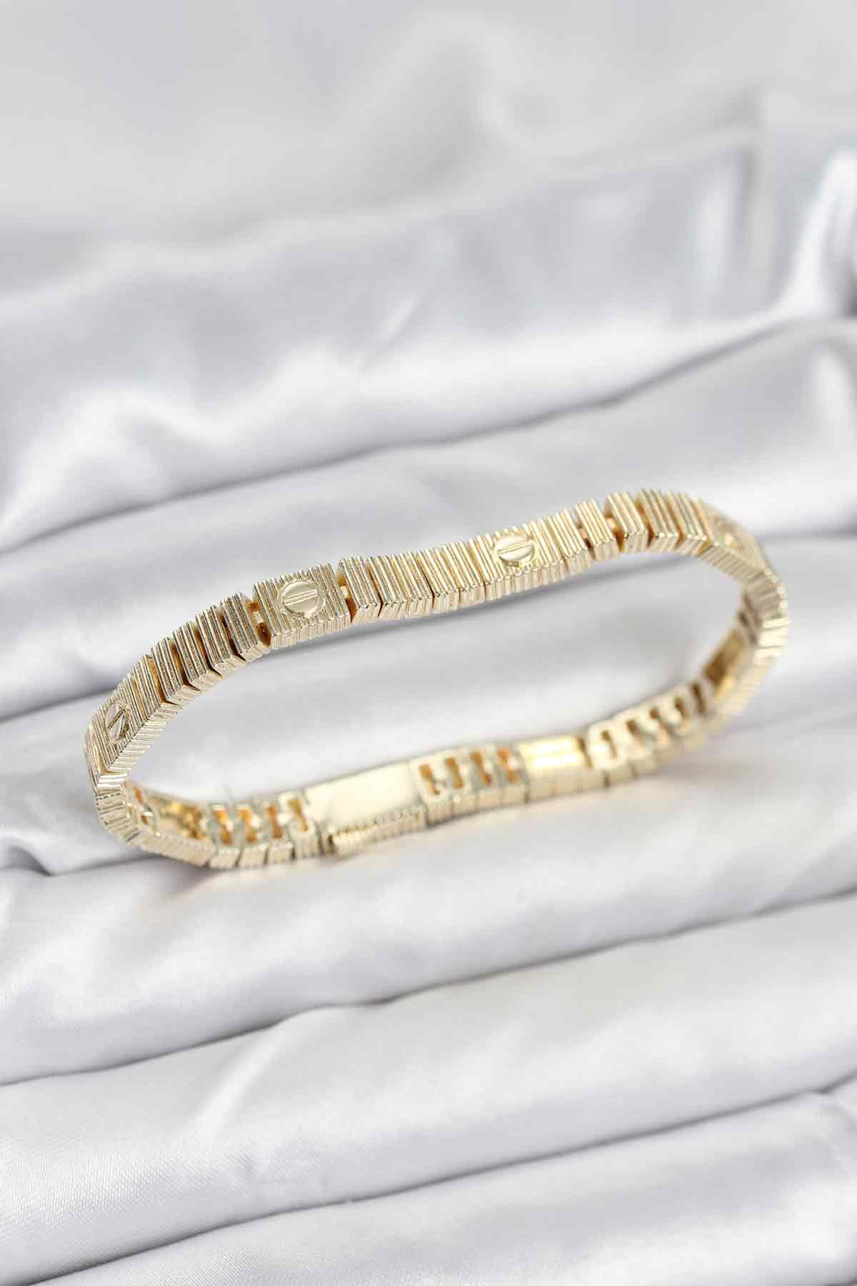 Gold Renk Vip Seri Bileklik - Lisinya