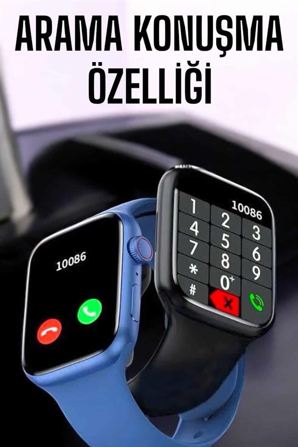 Akıllı Saat Amoled Ekran Yeni Nesil Bluetooth Bağlantılı -YamanHobi