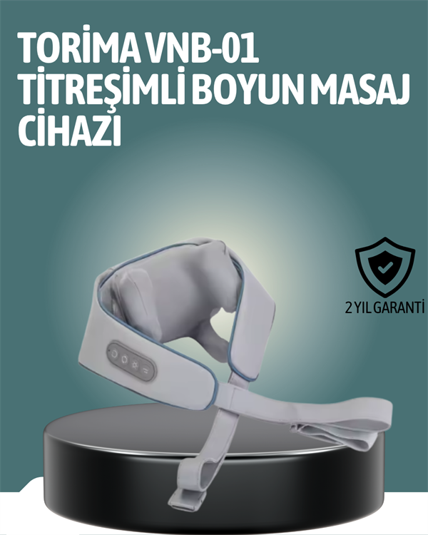 VNB-01 Şarjlı Isıtmalı Boyun ve Omuz Masaj Cihazı - Lisinya