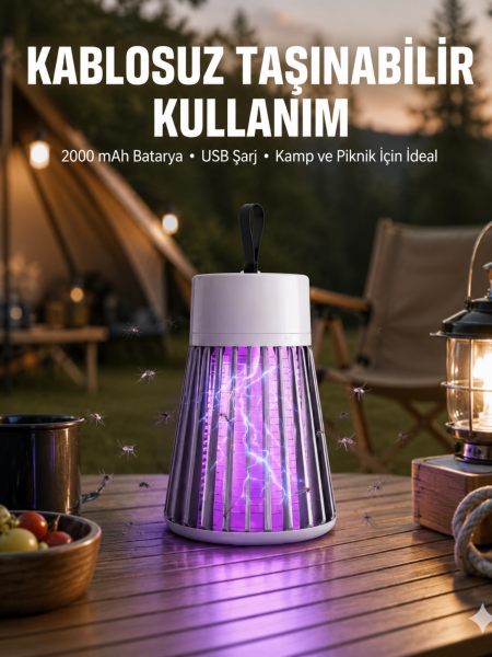 Uzun Ömürlü Bataryalı Taşınabilir Böcek Kovucu - Lisinya