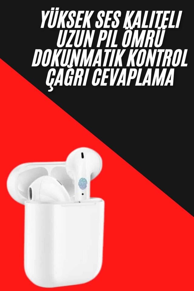 Yeni Nesil Çift Mikrofonlu Dokunmatik Kablosuz Bluetooth Kulaklık - Lisinya