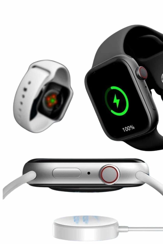 Yeni Model Akıllı Saat Dokunmatik Ekran Unisex Amoled Ekran 44 mm - Lisinya