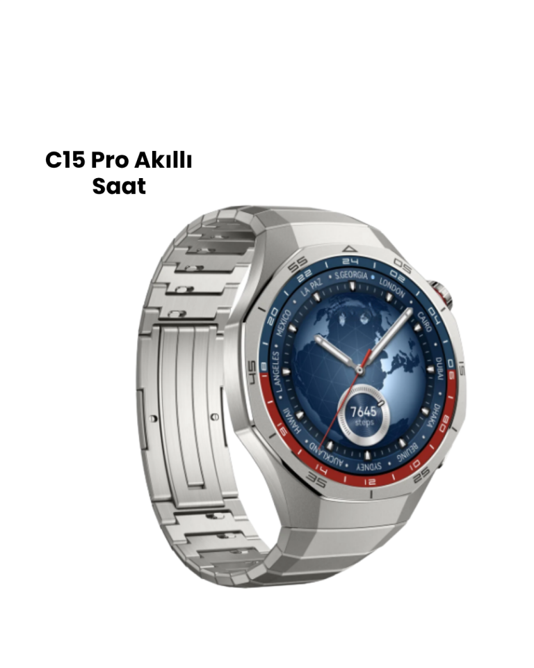 C15 PRO AKILLI SAAT - Lisinya