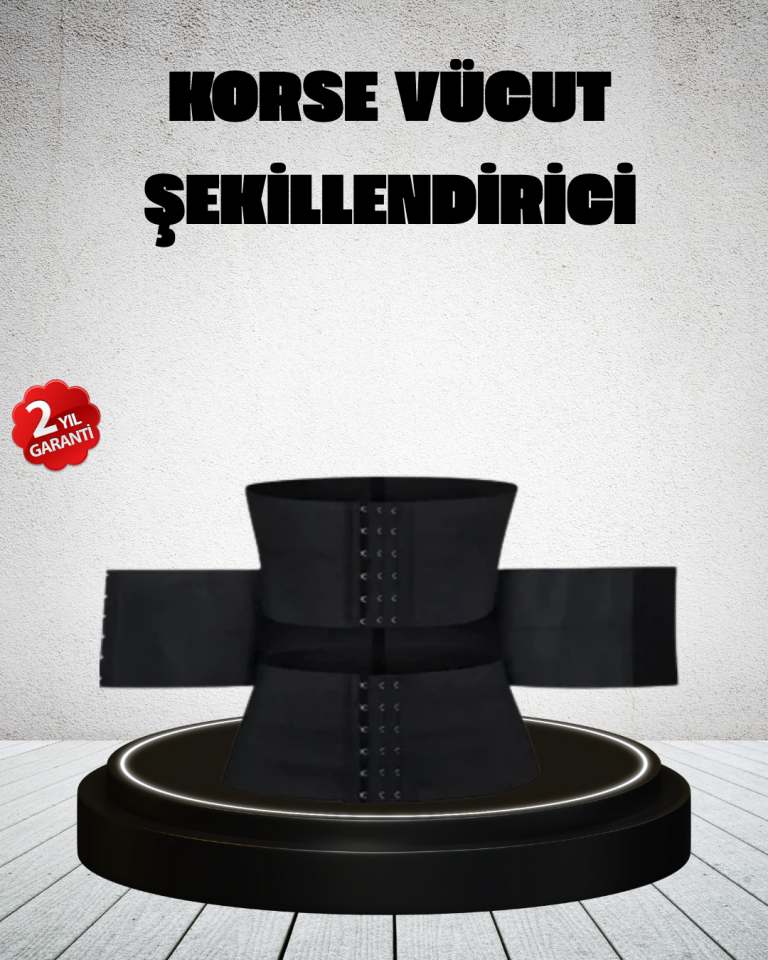 Vücut Şekillendirici Bel Sargısı Kaymaz Esnek Tasarım - Lisinya