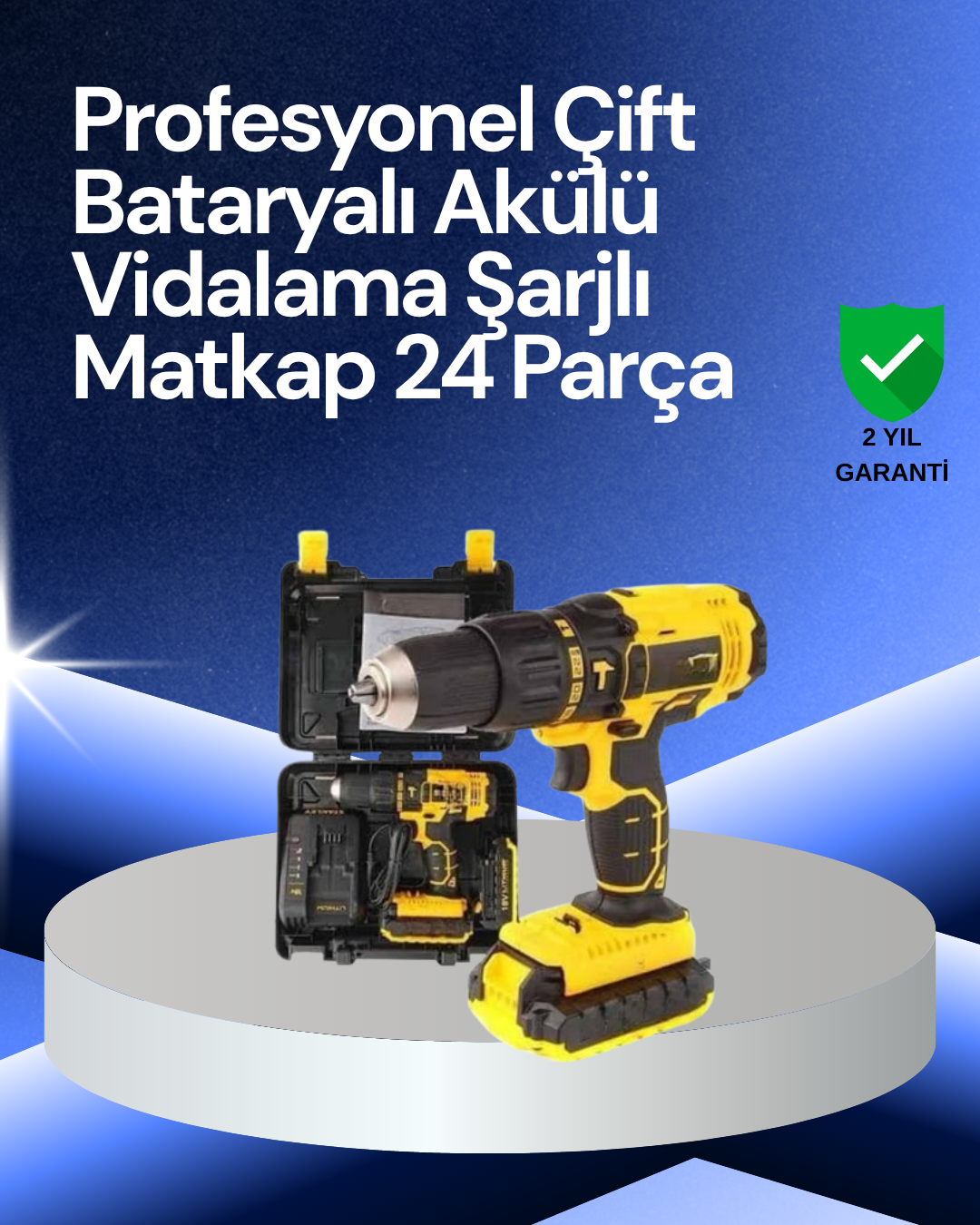 12V Akülü Matkap –Ergonomik ve Yüksek Performanslı - Lisinya