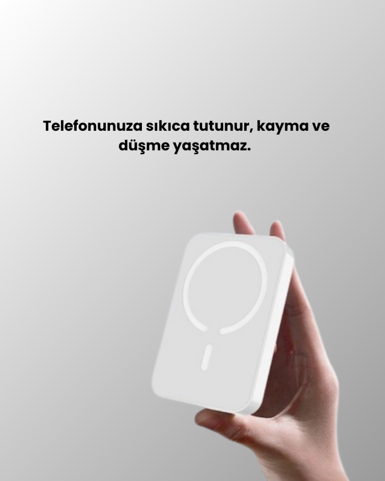 Ultra Kompakt ve Güçlü – MagSafe Powerbank 10000 mAh ile Kablosuz Şarj Deneyimi - Lisinya