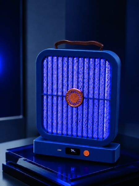 Elektrikli Sinek Öldürücü 365NM UV Işıklı Masaüstü Cihaz Mavi Renk - Lisinya