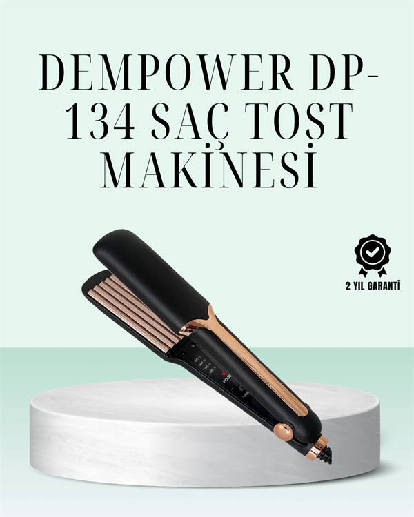 DEMPOWER DP-134 – Isı Ayarlı Saç Şekillendirme Deneyimi - Lisinya