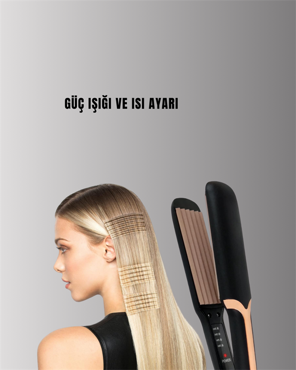 DEMPOWER DP-134 – Isı Ayarlı Saç Şekillendirme Deneyimi - Lisinya