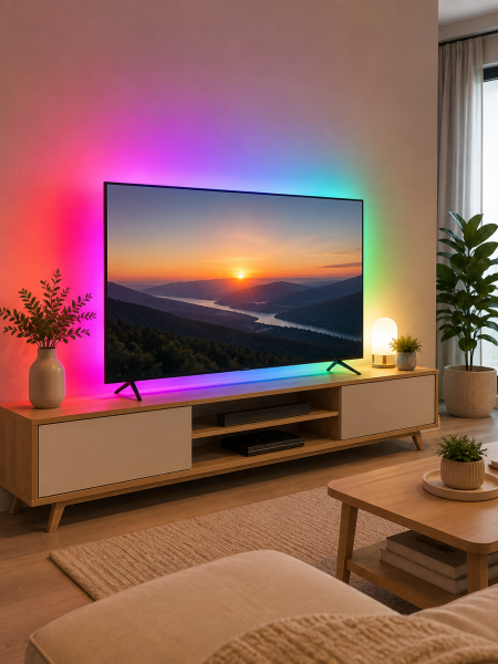 3 ÇİPLİ 5 METRE TV LED - Lisinya