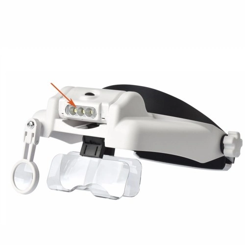 Nikula-3 Led Lambalı şapka Tıp Büyüteç 3lensli- Mg81000s ( Lisinya )