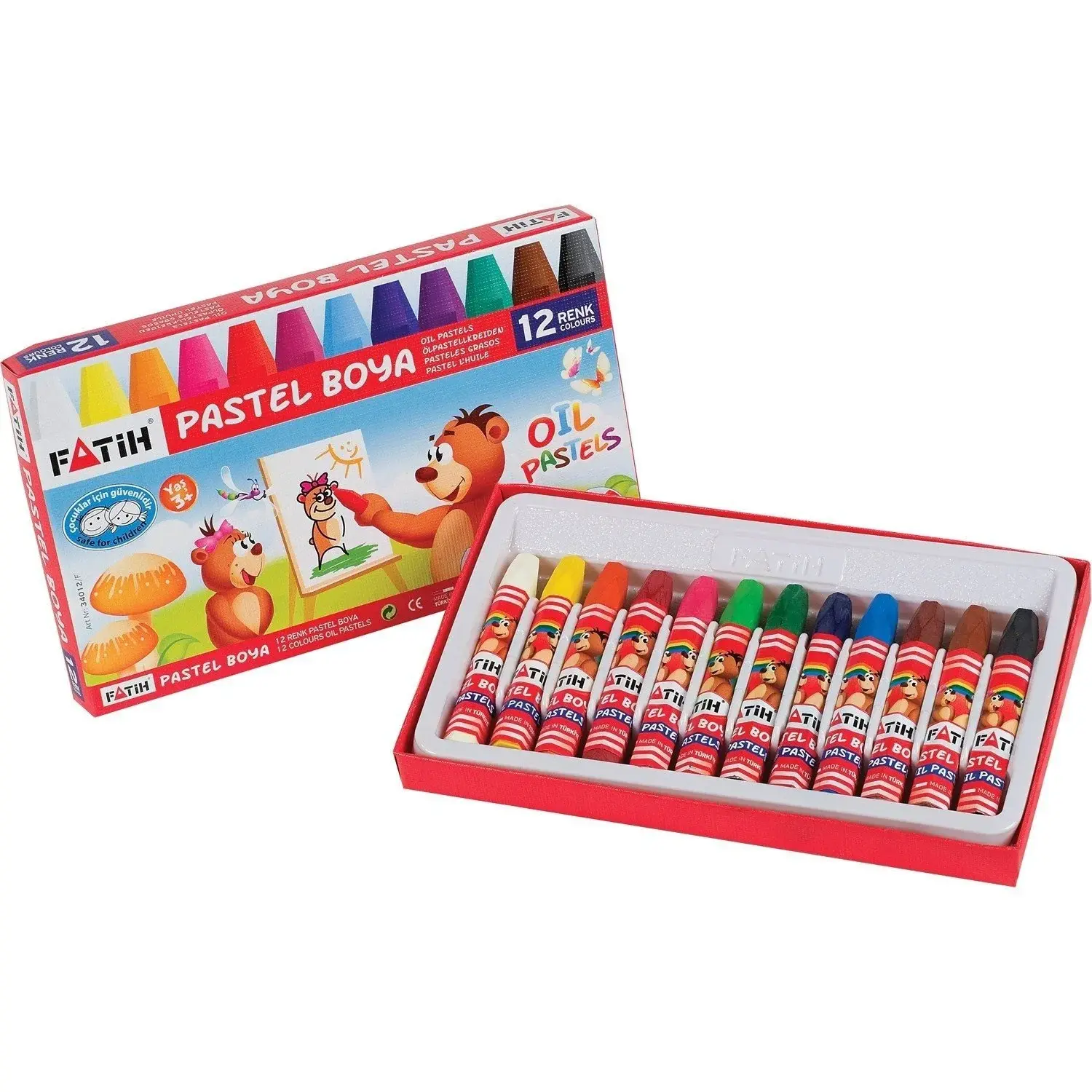 Pastel Boya 12 Renk