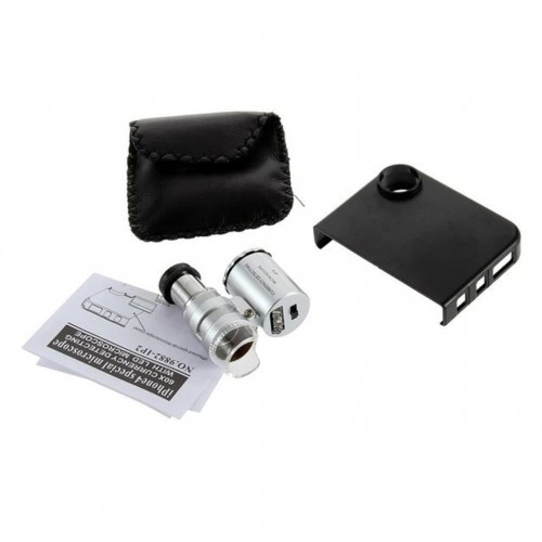 -Cep Telefonu Mikroskopu 60x Iphone 4 İçin No: 9882-ip2 ( Lisinya )