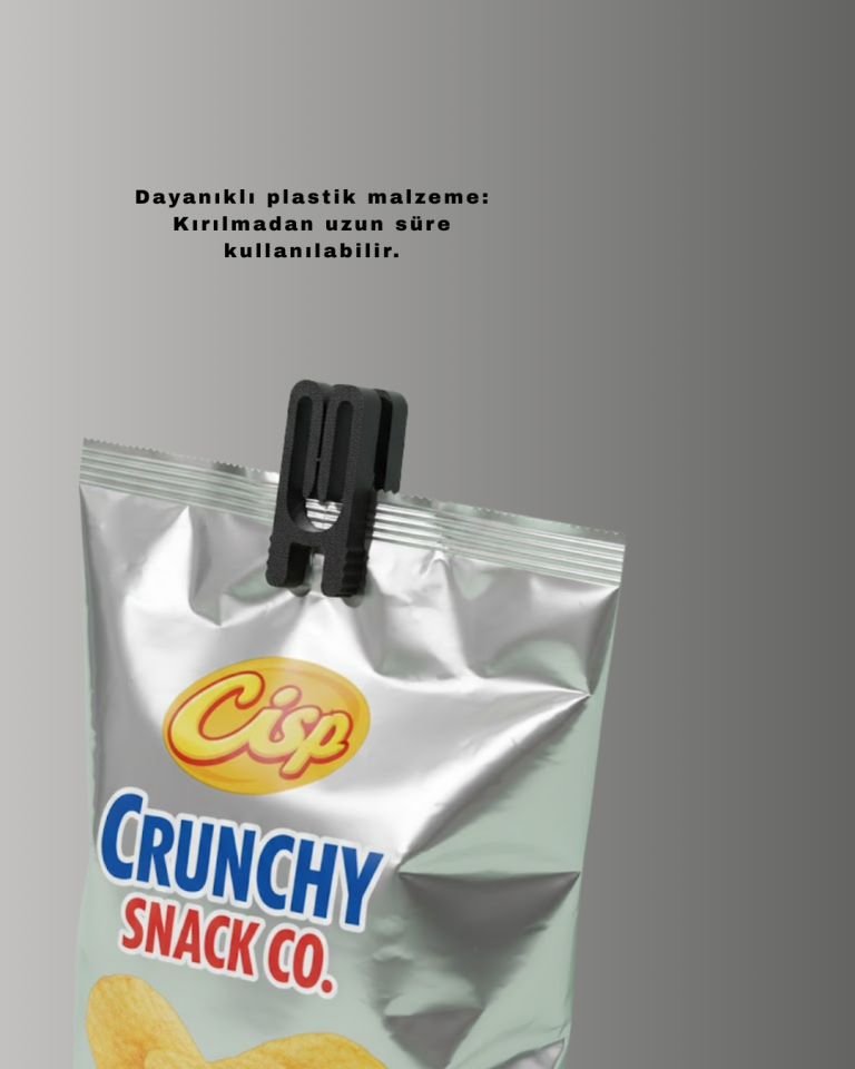 Plastik Poşet Kilidi Mutfak İçin Çok Amaçlı 10 Adet - Lisinya