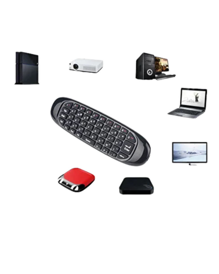 Android TV ve PC Uyumlu Kablosuz Hava Fareli Kumanda - Lisinya