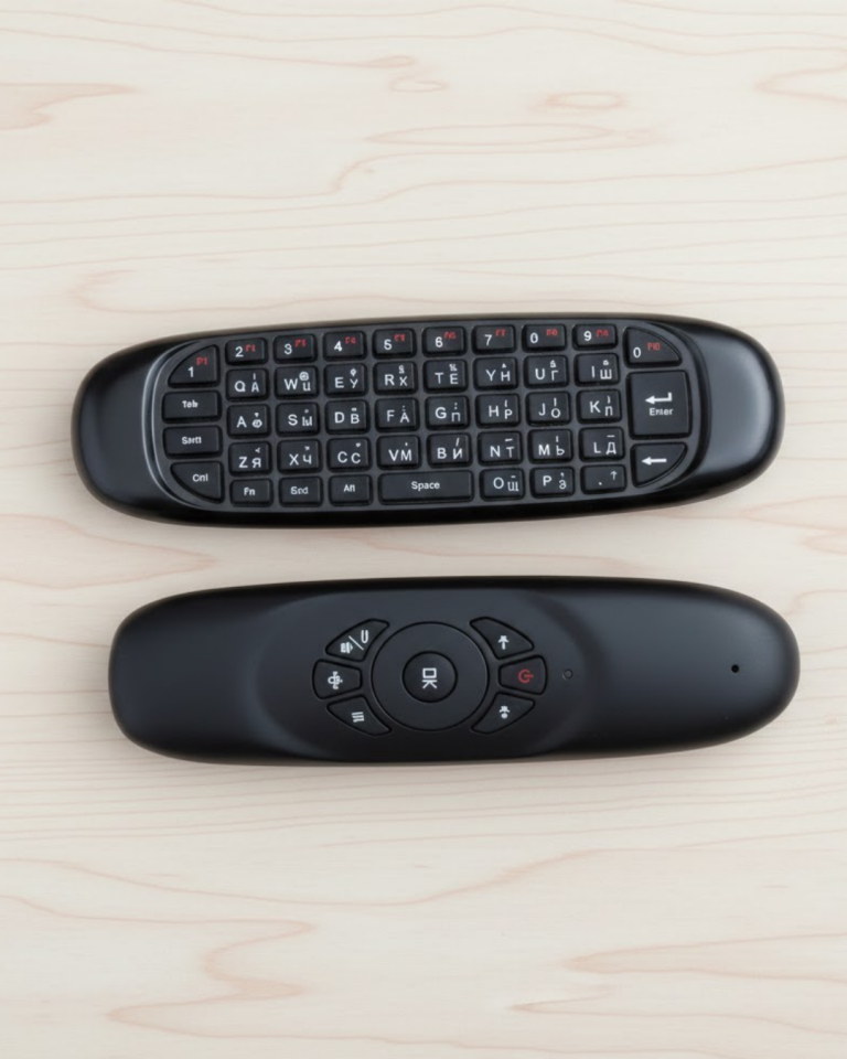 Kablosuz Air Mouse Mini Klavye Çok Fonksiyonlu - Lisinya
