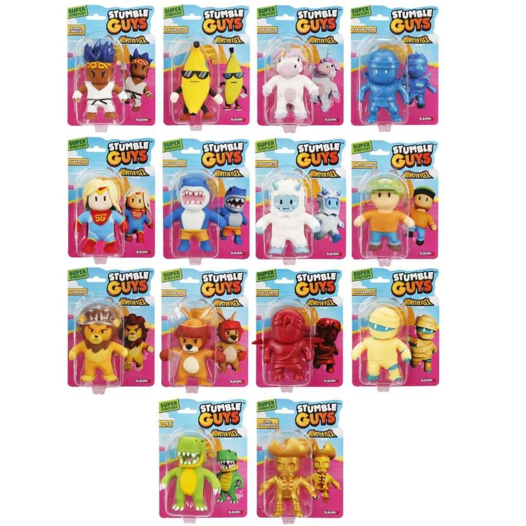 SGMF-30006 - MONSTERFLEX STUMBLE GUYS FİGÜRLER 8 (Lisinya)