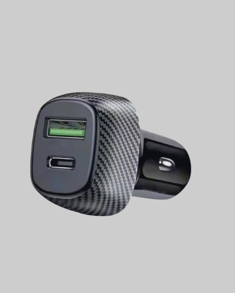YamanHobi 38W PD Hızlı Şarj Araç Şarj Cihazı Type-C + USB Çift Çıkışlı 3A Çakmaklık Adaptörü