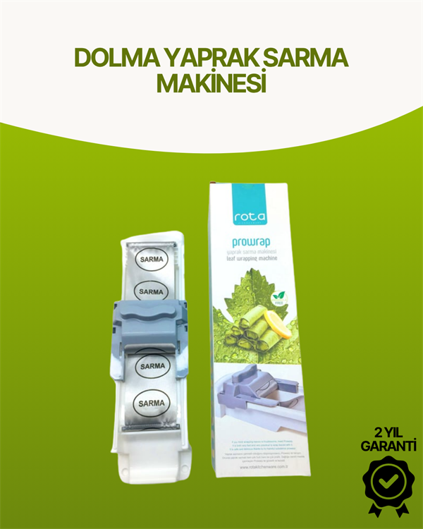 Pratik Yaprak Sarma Aleti – Zahmetsiz, Hızlı ve Eşit Boyda Sarmalar İçin İdeal Yardımcı - Lisinya