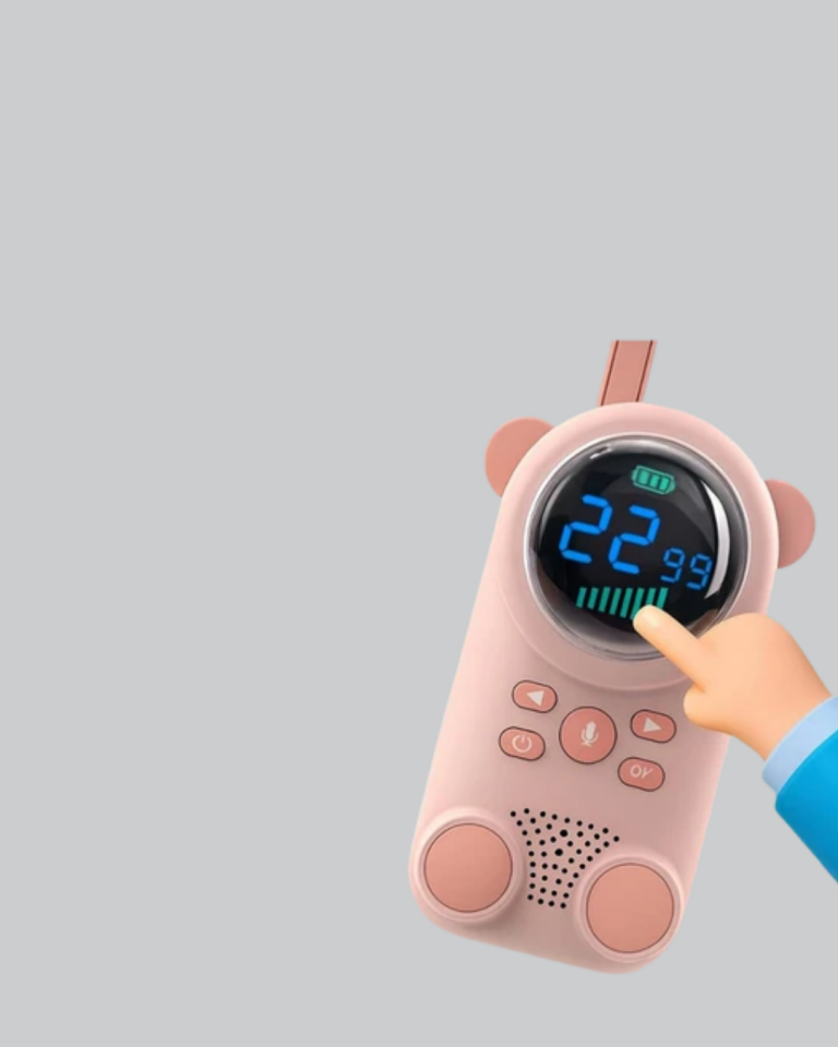 Bebek Telsizi LCD Ekran VOX İki Yönlü İletişim USB Şarj Hafif - Lisinya