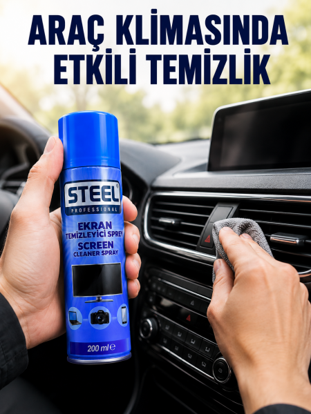 Araç ve Ev Klimaları İçin Klima Temizleyici Sprey - Lisinya