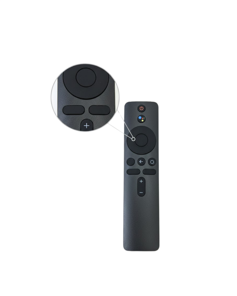 YamanHobi Bluetooth Akıllı TV Kumandası Sesli Kontrol Özellikli Siyah