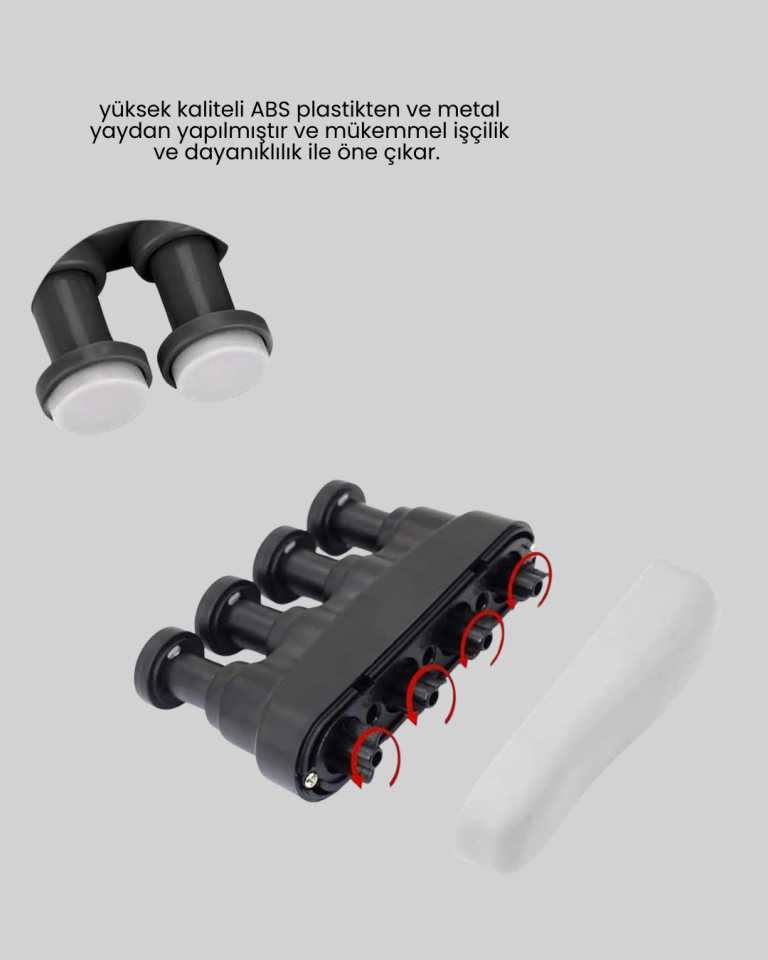 Ayarlanabilir Parmak Güçlendirme Aleti Dayanıklı Yapı - Lisinya