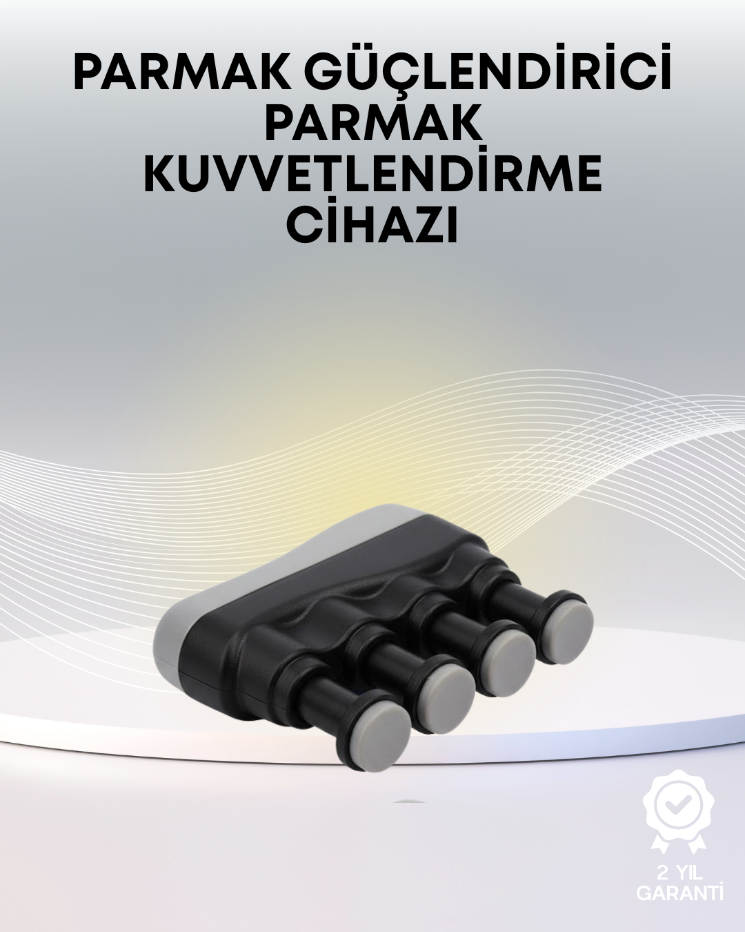Ergonomik Parmak Egzersiz Aleti El ve Bilek Güçlendirici - Lisinya