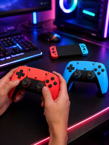 Kablosuz Retro Oyun Konsolu HDMI TV Bağlantılı Çift Gamepad Seti - Lisinya