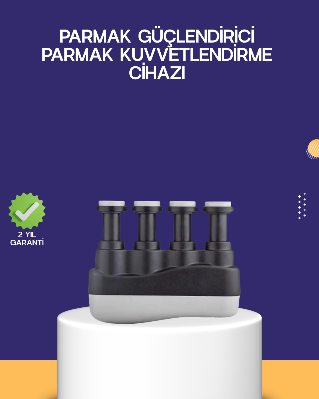Parmak Güçlendirme Egzersiz Aleti Ayarlanabilir Direnç - Lisinya