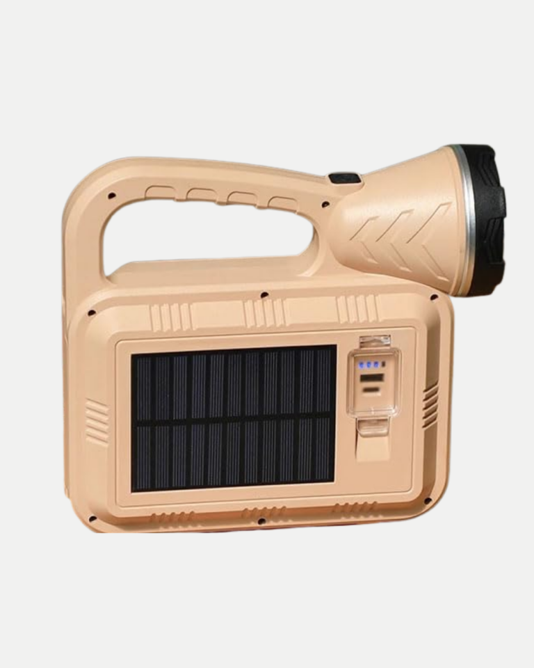 Alev Efektli Solar Lamba COB Işıklı Taşınabilir Bahçe Kamp Aydınlatma - Lisinya