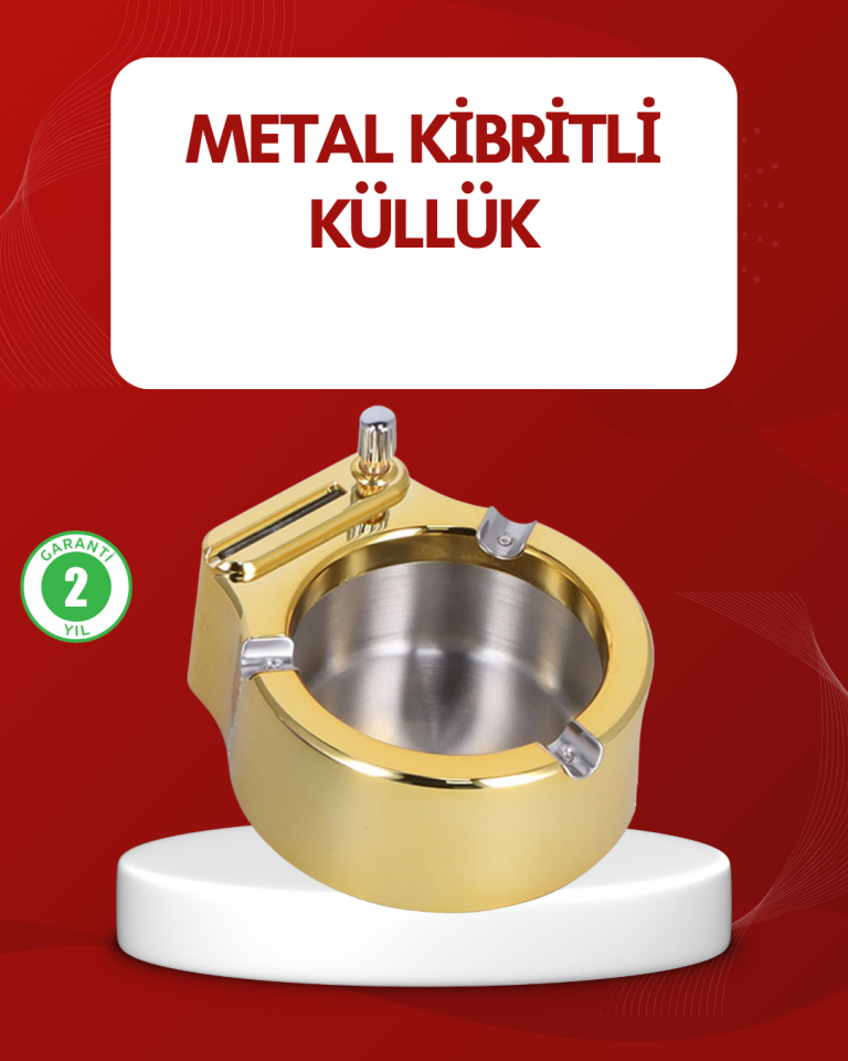 Metal Küllük Gizli Ateşleme Sistemli Şık Tasarım - Lisinya