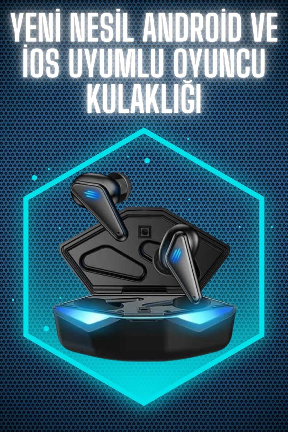 Wireless Kulaklık Mikrofonlu Bluetooth Oyuncu Kulaklığı - Lisinya