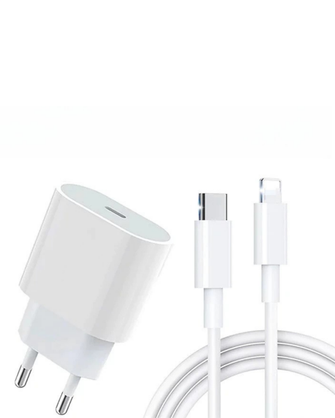 iPhone 14 13 12 11 8 Plus 7 Uyumlu 20W PD Hızlı Şarj Seti - Lisinya