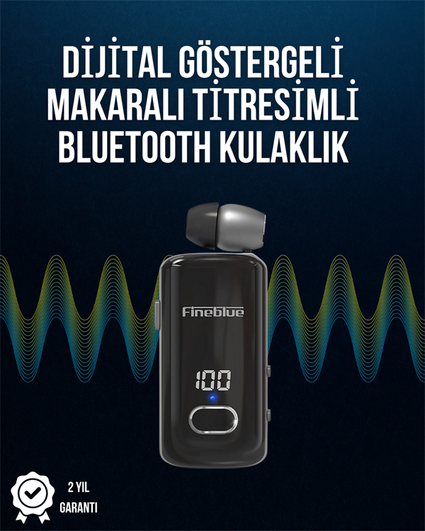 Fineblue F580 Bluetooth Kulaklık – İş, Oyun ve Spor İçin Gelişmiş Kablosuz Performans - Lisinya