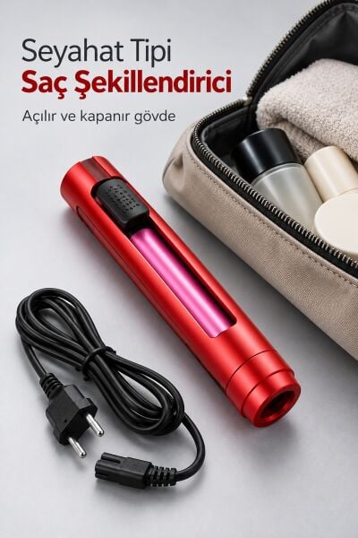 Çıkarılabilir Kablolu Seyahat Tipi Çok Amaçlı Saç Şekillendirici - Lisinya
