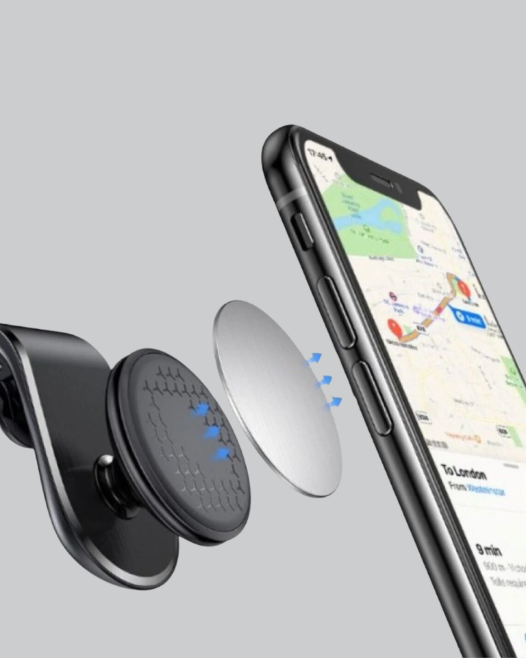Kalorifer Izgaralı Manyetik Telefon Tutucu – Sarsıntı Geçirmez - Lisinya